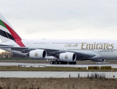 Ξανά στην Αθήνα το πολυτελές αεροσκάφος Α380 της Emirates - Από 15 έως 30 Ιουνίου (φωτό)